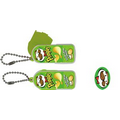 2-In-1 Projection Key Chain - Color Projection Image